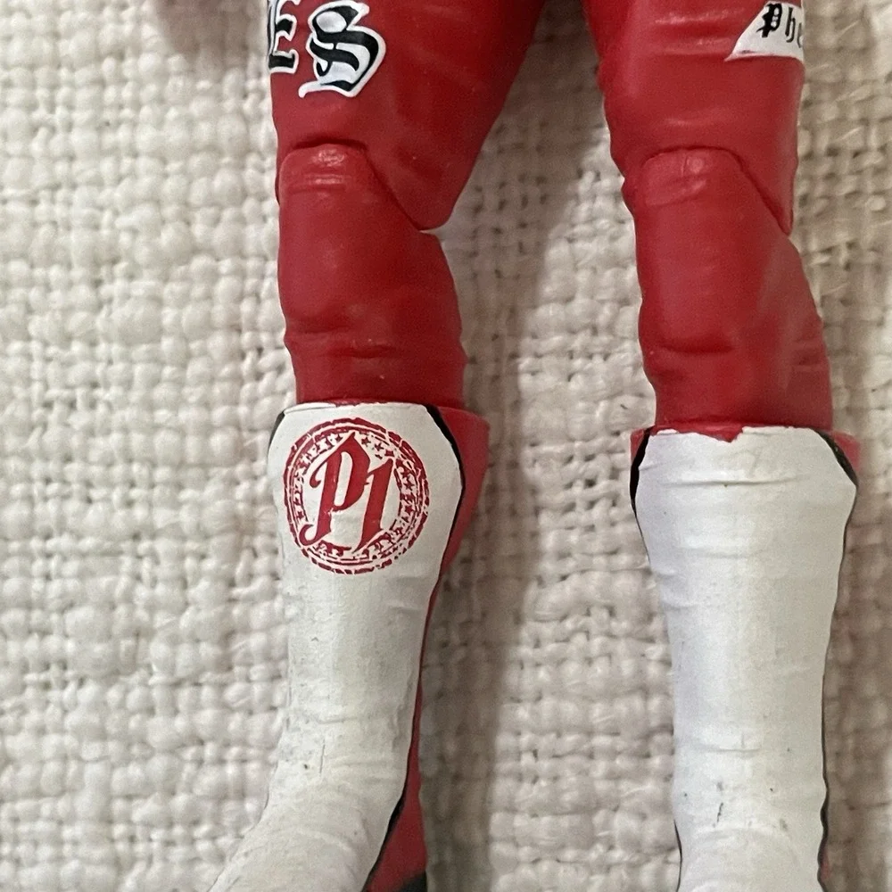 WWE 2017 AJ Styles Red Attire Action Figure Toy Collectible‎ Holidays Gift